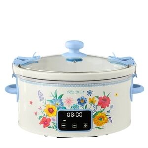 💕 New Pioneer Woman Brilliant Blooms Digital Slow Cooker